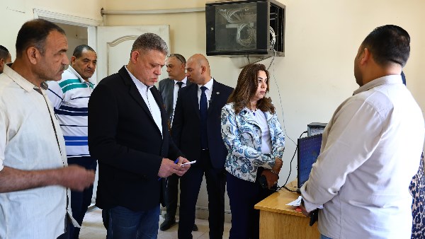 جولة لوزيرة التنمية المحلية