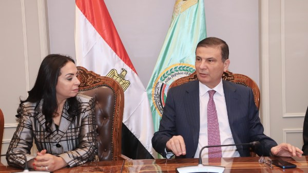 وزيرا الزراعة والتضامن الإجتماعي 