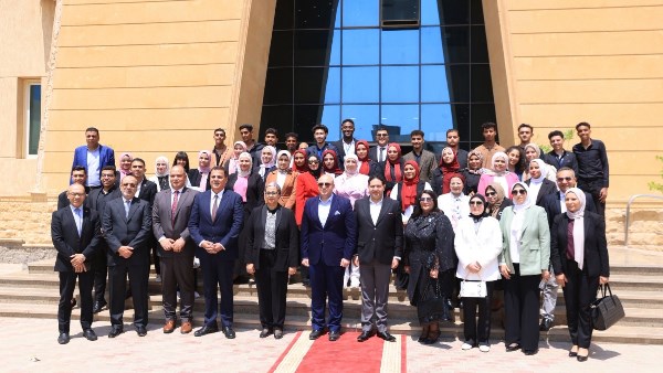 المستشارة أمل عمار تفتتح وحدة مناهضة العنف ضد المرأة بجامعة بني سويف