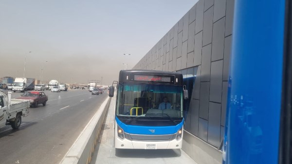 محطات المرحلة الأولى للأتوبيس الترددى