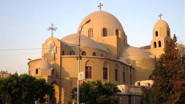 مصدر أمنى يكشف تفاصيل حريق كنيسة مارجرجس بقنا
