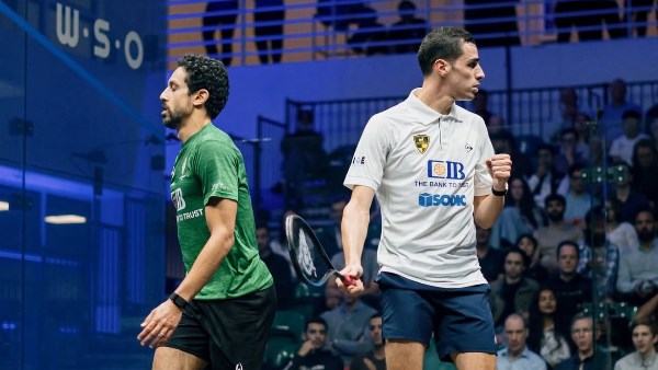 علي فرج وهانيا الحمامي يتأهلان لنصف نهائي بطولة العالم للإسكواش في أمريكا