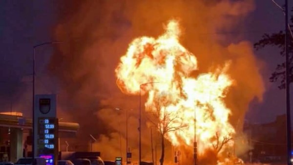 7 مصابين في هجوم روسي بطائرات مسيّرة على كييف.. وحرائق في خاركيف وأوديسا