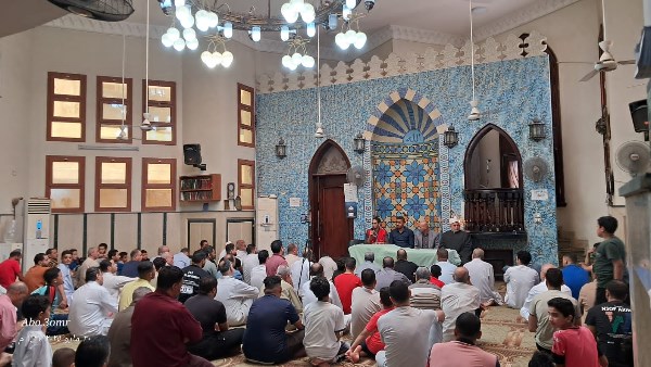 جانب من الحملة بمساجد الجيزة 