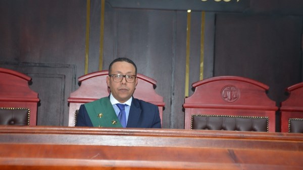 المستشار باسم عبدالمنعم دسوقى رئيس محكمة جنايات الأقصر