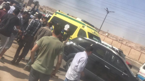 حادث أوتوستراد حلوان