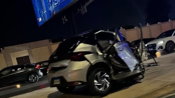 مصرع شاب وطفل في حادث على طريق السويس