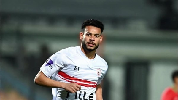 نبيل عماد دونجا يشارك بمران الزمالك الجماعي