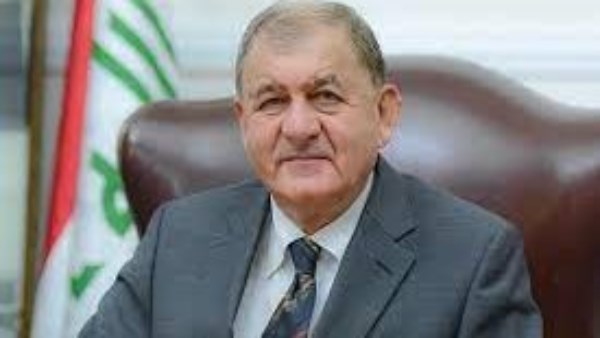 الرئيس العراقي : نأمل بوقف القتال في غزة وحصول الفلسطينيين على حقوقهم