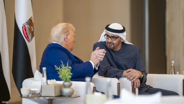 ترامب وبن زايد