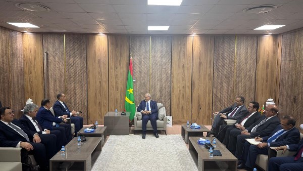 وزير الخارجية يبحث مع وزير الصحة الموريتاني دعم التعاون الدوائي وتوطين الصناعات الطبية