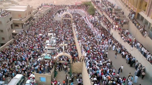 مولد العذراء بجبل الطير 