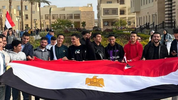 طلاب جامعة الملك سلمان خلال مشاركتهم في جرين شارم 