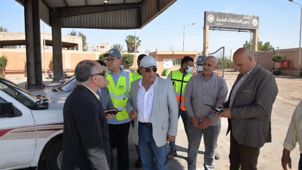محافظ الدقهلية يتففد مصنع تدوير المخلفات بسندوب بعد الشكاوى من روائح كريهة
