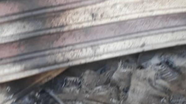انفجار بمخزن خرده