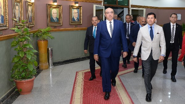 جانب من الزيارة