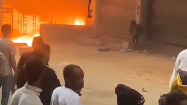 حريق الجيزة