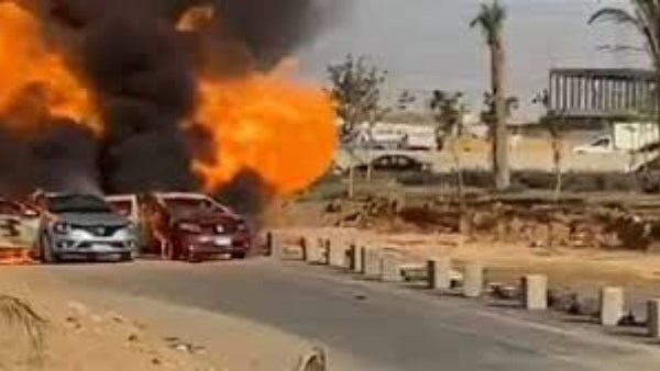 خط غاز طريق الواحات