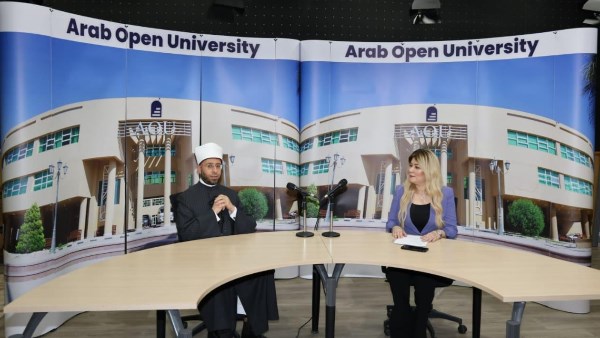 وزير الأوقاف في الجامعة العربية المفتوحة