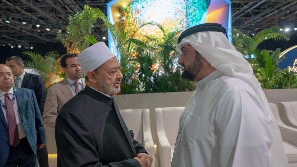 شيخ الأزهر يلتقي سمو الشيخ أحمد بن محمد بن راشد آل مكتوم ويناقشان سبل تمكين الشباب من صناعة السلام