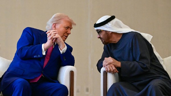 ترامب وبن زايد