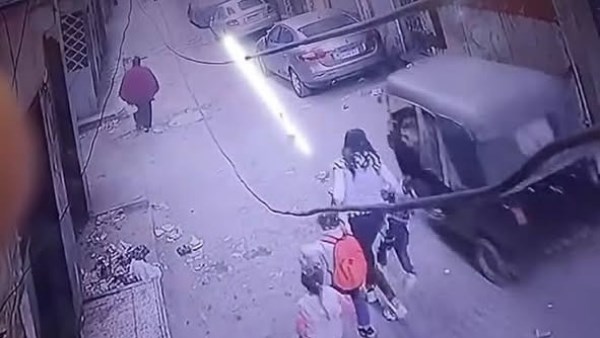 لقطة من الفيديو محل الواقعة 
