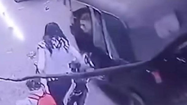لقطة من الحادث