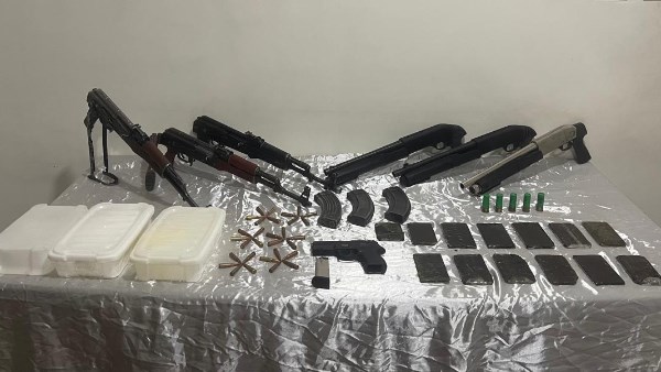 جانب من المضبوطات