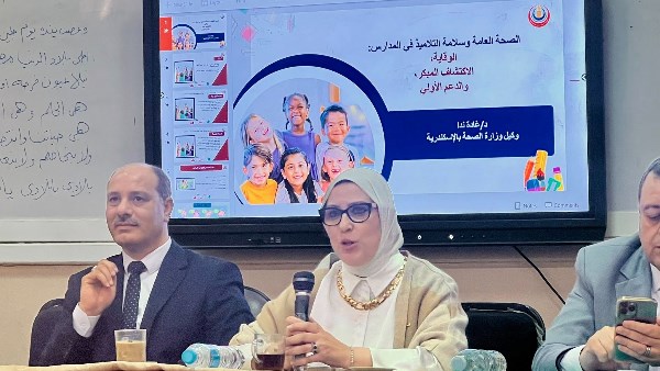 وكيل وزارة الصحة بالإسكندرية الدكتورة غادة ندا