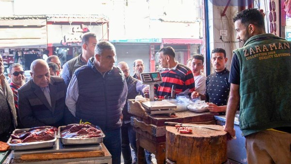التفتيش على المنشآت ومحلات بيع المواد الغذائية