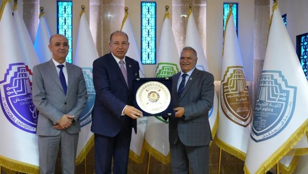 رئيس جامعة المنصورة يزور جامعة المستقبل بالعراق لتعزيز سبل التعاون بين الجانبين