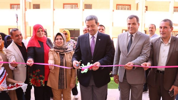 محافظ دمياط يفتتح مدرسة رفاعة الطهطاوي الابتدائية بجمصة بعد إحلالها وتطويرها