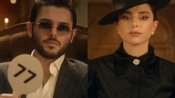 ماريتا الحلاني رفقة شقيقها وليد الحلاني 