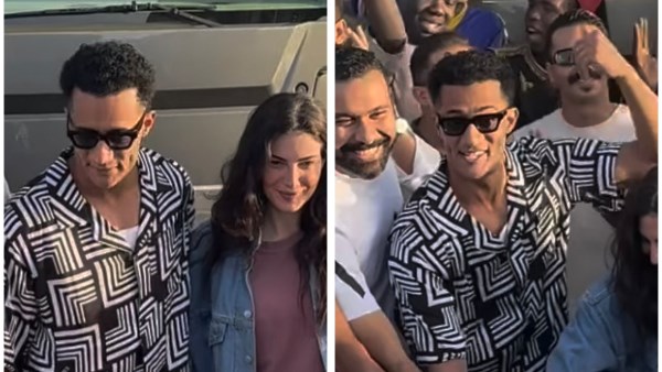 مح رمضان من كواليس فيلم أسد 