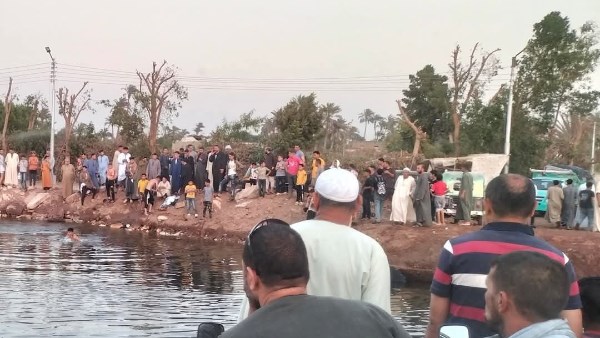 البحث عن جثة شاب لقي مصرعه غرقا في نهر النيل بأطفيح.. صورة