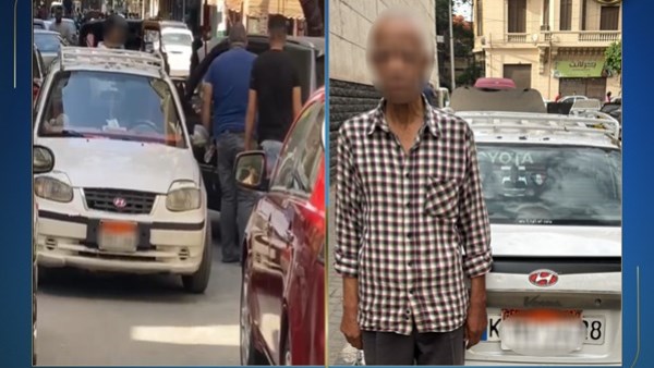 القبض على سائق تاكسي لسيره عكس الاتجاه بعابدين