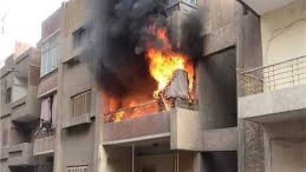 السيطرة على حريق داخل شقة سكنية في العمرانية دون إصابات
