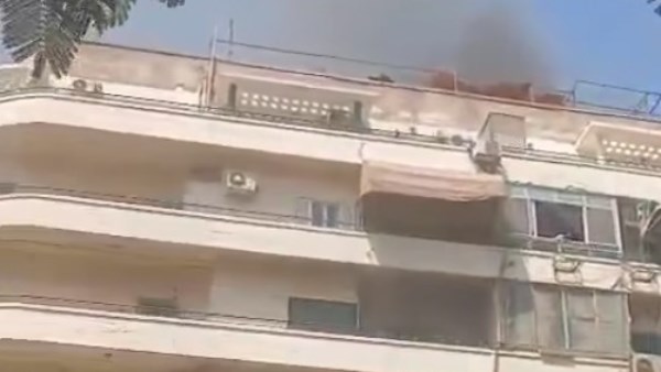 بدون إصابات.. حريق في مدخنة مطعم شهير بـ مصر الجديدة| صور
