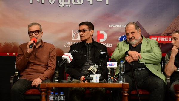 الفنان شريف منير و الفنان خالد الصاوي 