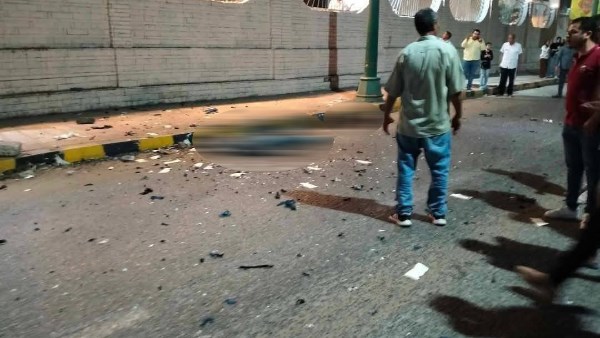 انفجار المنيا.. الأمن يفحص كاميرات المراقبة وانتداب المعمل الجنائي | صور 