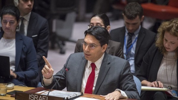 مندوب إسرائيل في مجلس الأمن الدولي داني دانون