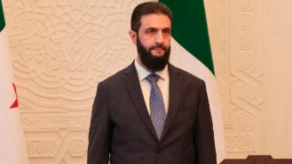 الرئيس السوري أحمد الشرع 