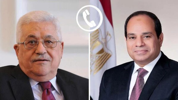 الرئيس السيسي يتلقى اتصالا من الرئيس الفلسطيني للتهنئة بعيد الأضحى المبارك