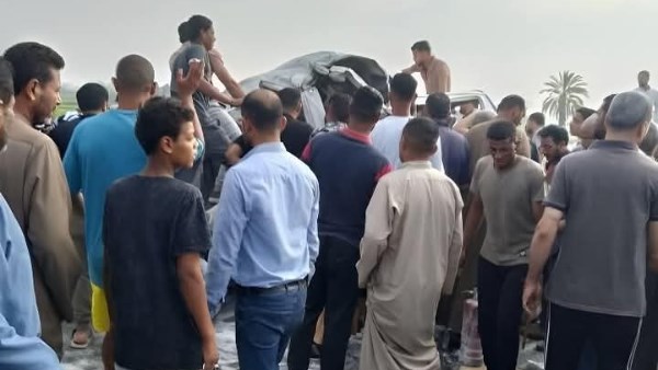 حادث الطريق الإقليمى بالمنوفية