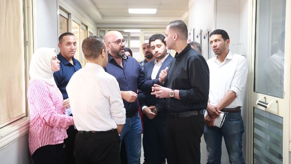 جولة تفتيش فريق الصحة 