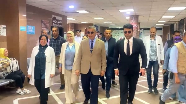 اقتصادية حقوق الإنسان تزور جامعة بني سويف التكنولوجية