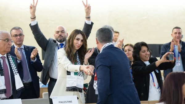 وزيرة العمل الفلسطينية الدكتورة إيناس العطاري