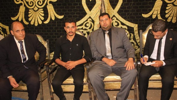 تقديم واجب العزاء في البطل خالد محمد شوقي 