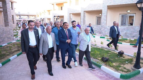 نقيب المهندسين ومحافظ مطروح 
