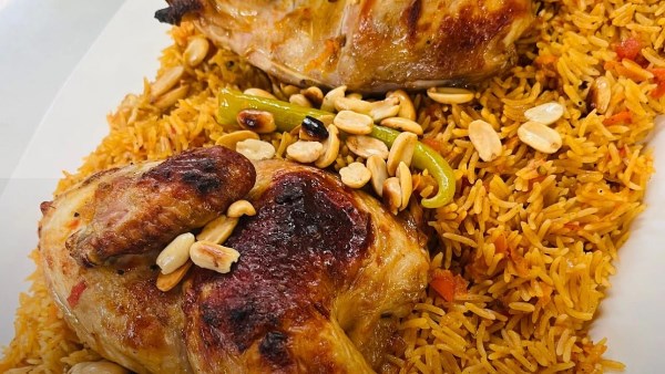 أرز بخاري بالدجاج